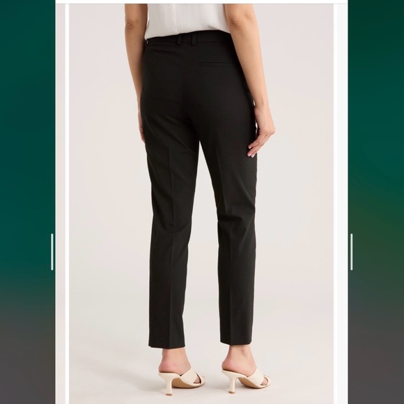 Boss Tilunah Slim Fit Pants in Black Size 6 - Picture 3 of 13